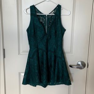 Teal Romper